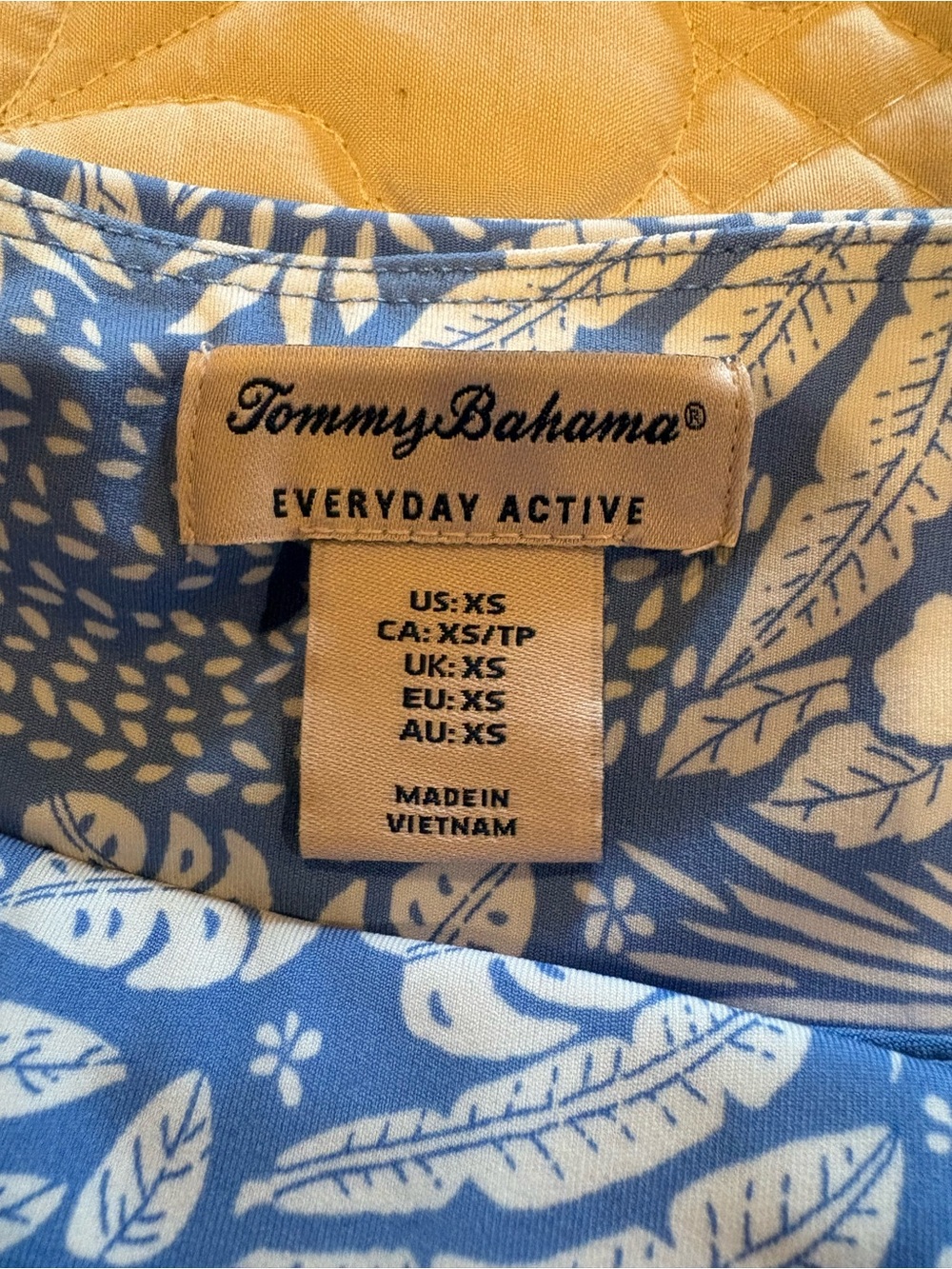 Tommy Bahama Everyday Active Ruffled Hem Skort blue white size XS women’s - Picture 5 of 9
